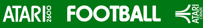 Football logo for Atari 2600